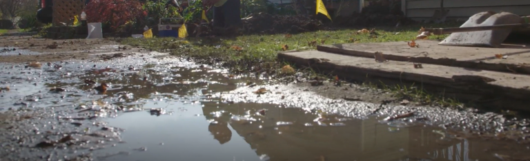 Dangerous Lead Service Line Removed From Home by Foundation