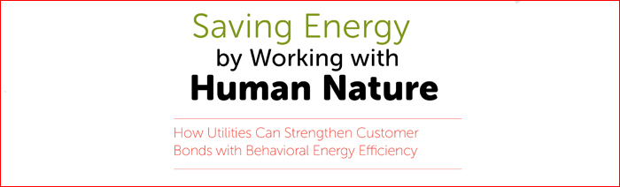Saving Energy by Working with Human Nature